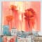 Designart - Poppy Flower Fields Forever II - Farmhouse Canvas Wall Art Print